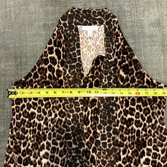Animal print sleeveless blouse, M - Picture 7 of 11